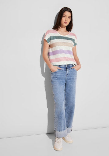T-shirts korte mouw multicolor Street One