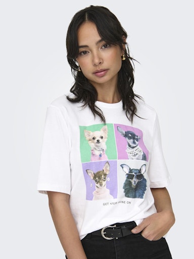 T-shirts korte mouw multicolor ONLY