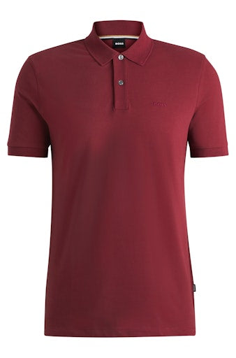 Polo's korte mouw rood Boss Men Black