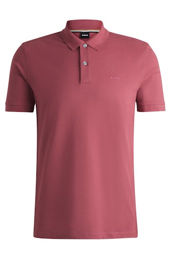 Polo's korte mouw rood Boss Men Black