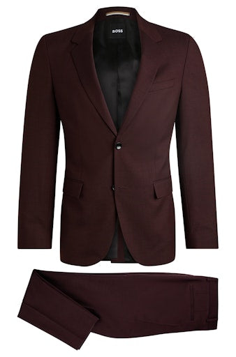 Kostuums 2-delig rood Boss Men Black