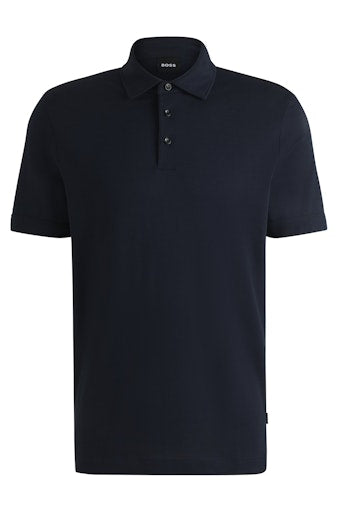 Polo's korte mouw blauw Boss Men Black