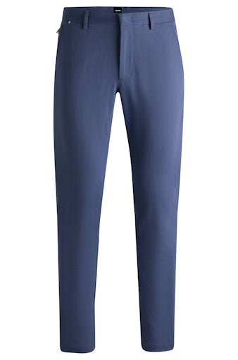 Broeken navy Boss Men Black