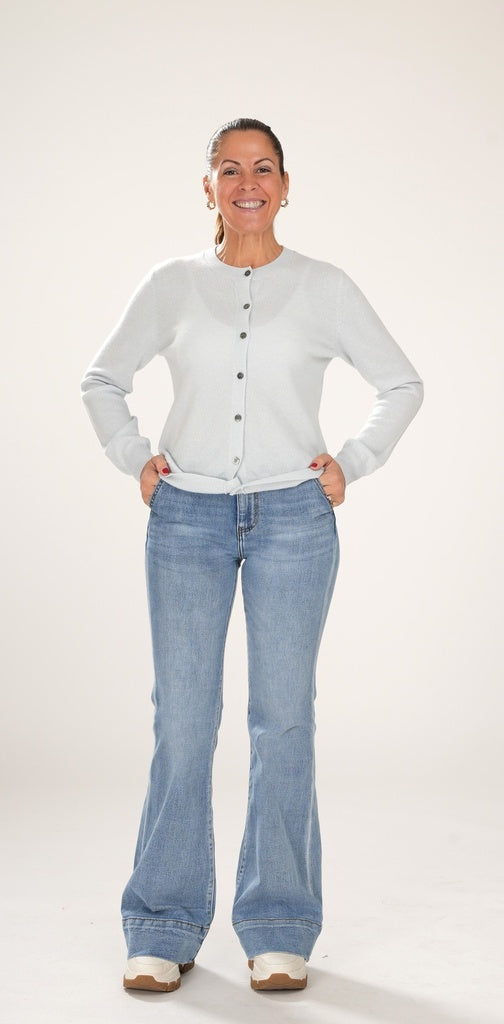 Cardigans blauw BLACK ROSE