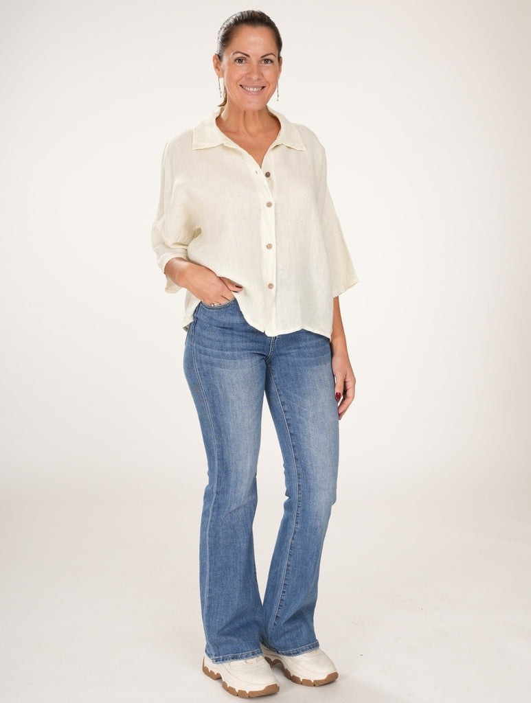 Blouses korte mouw multicolor BLACK ROSE