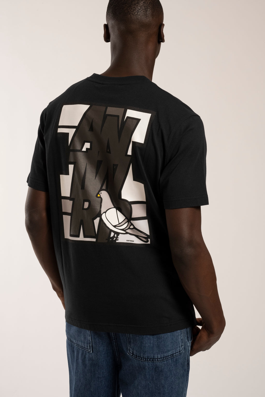 T-shirts korte mouw zwart ANTWRP