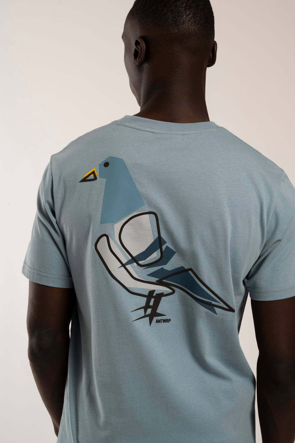 T-shirts korte mouw blauw ANTWRP