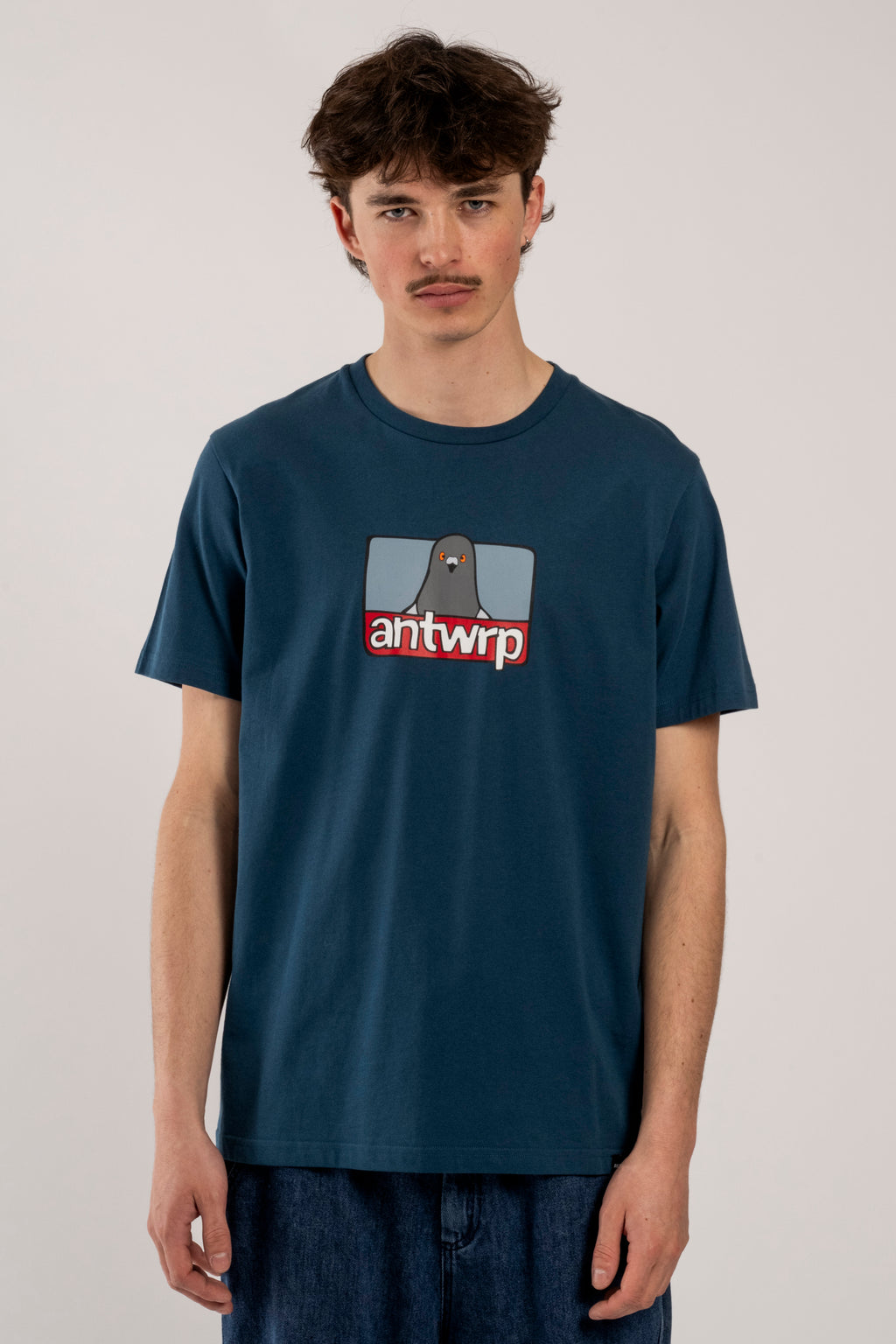 T-shirts korte mouw blauw ANTWRP