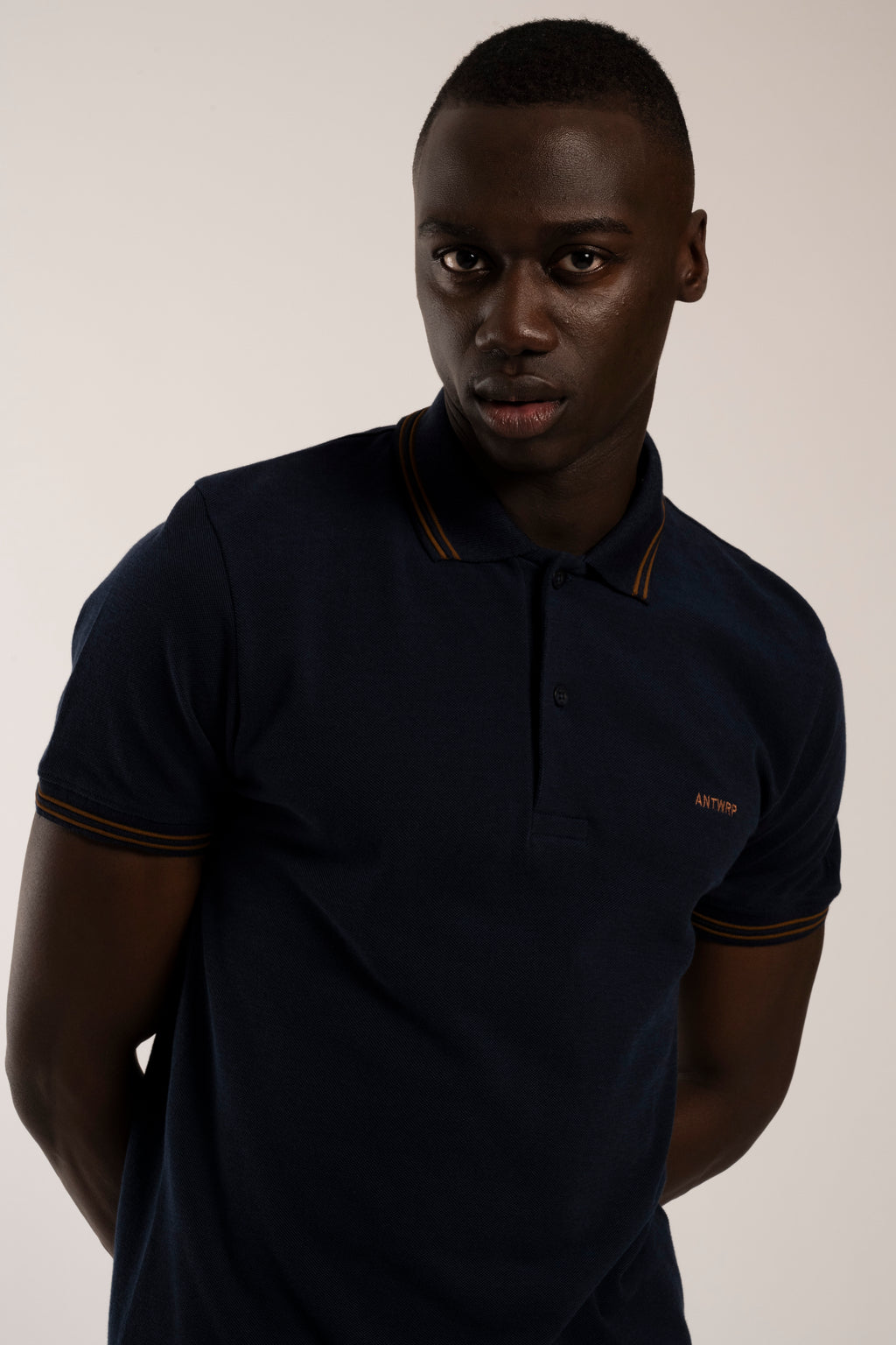 Polo's korte mouw blauw ANTWRP