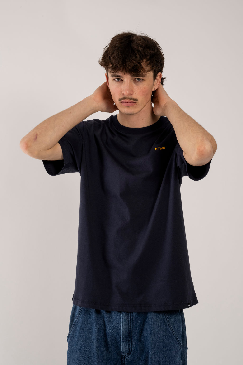 T-shirts korte mouw blauw ANTWRP