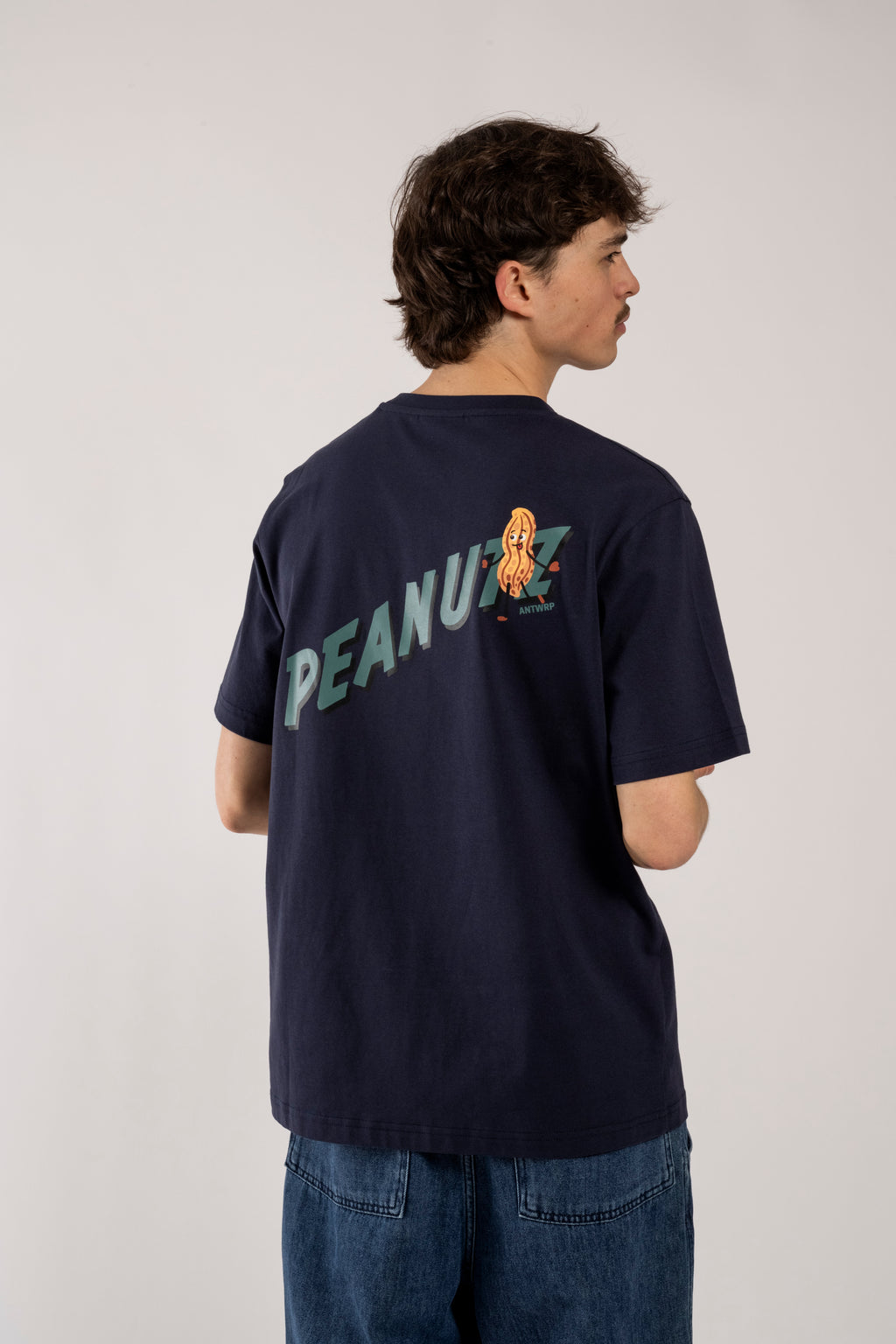 T-shirts korte mouw blauw ANTWRP