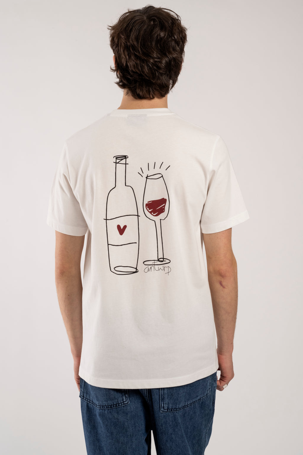 T-shirts korte mouw wit ANTWRP
