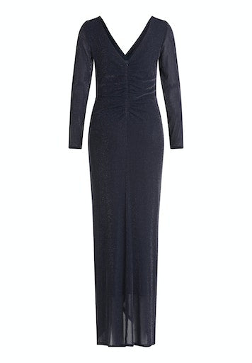 Jurken lange mouw navy Vera Mont