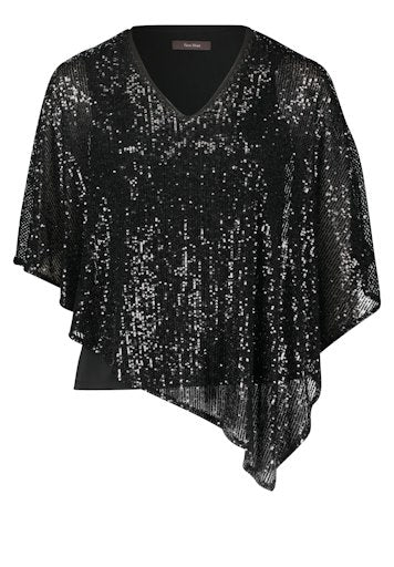 Blouses lange mouw zwart Vera Mont