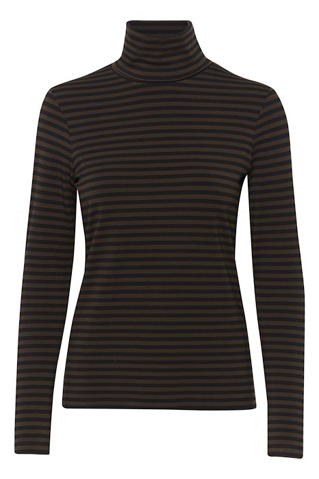 T-shirts lange mouw bruin Part Two
