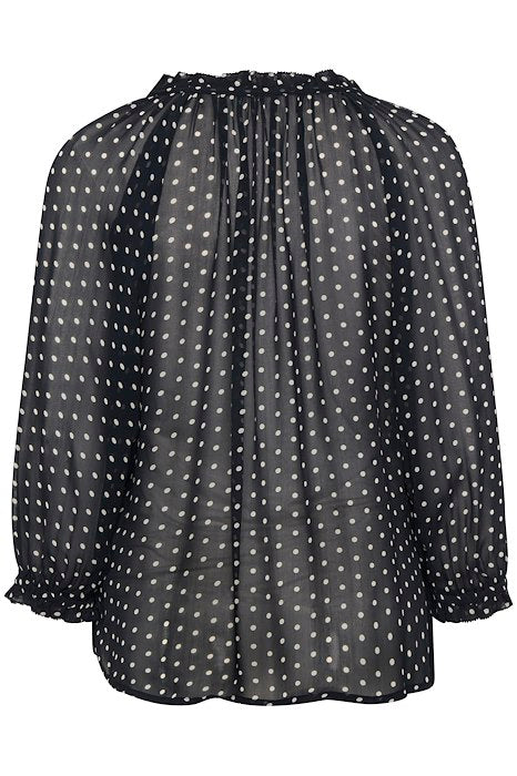 Blouses lange mouw navy Part Two