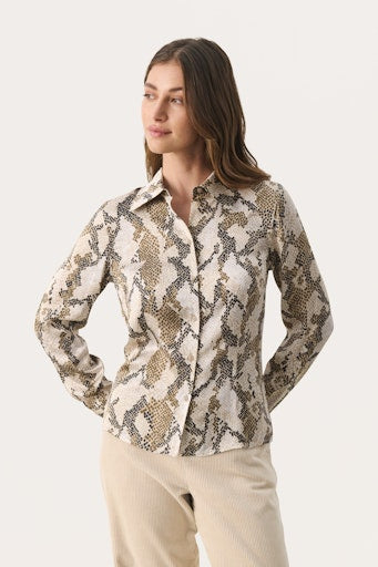 Blouses lange mouw bruin Part Two