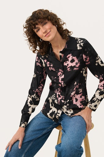 Blouses lange mouw zwart Part Two