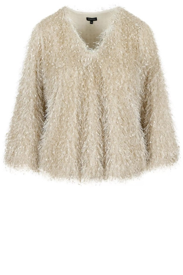 Blouses lange mouw beige Mayerline