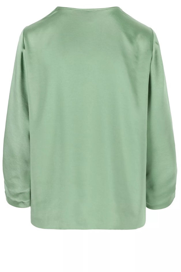 Blouses lange mouw groen Mayerline