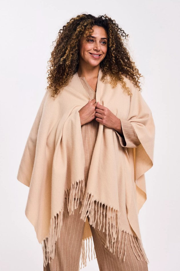 Poncho's beige Mayerline