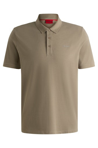 Polo's korte mouw bruin HUGO RED