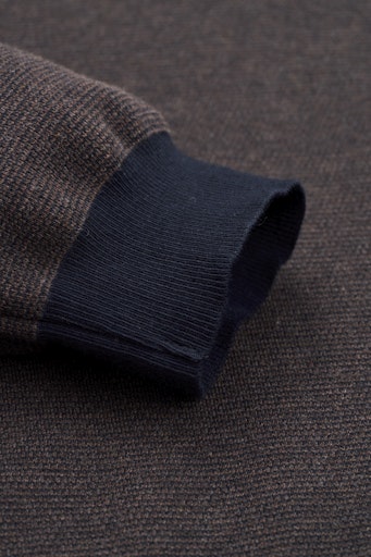 Polo's lange mouw bruin Bugatti