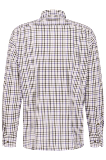 Hemden lange mouw groen Bugatti