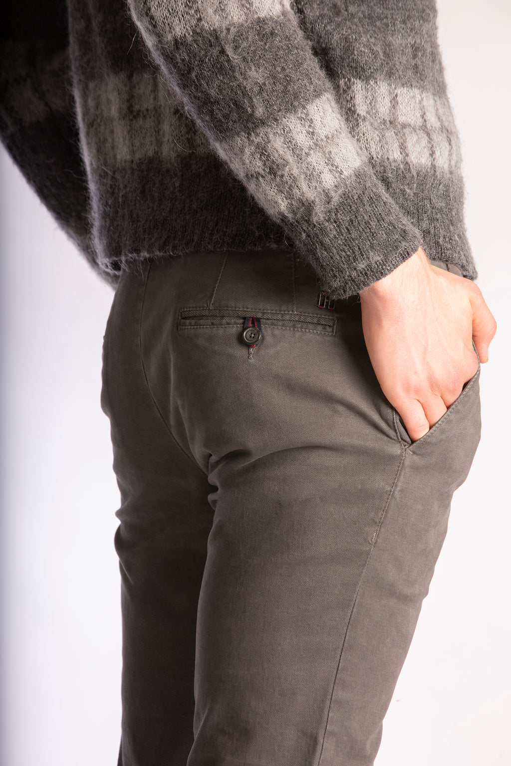 Broeken grijs Zilton