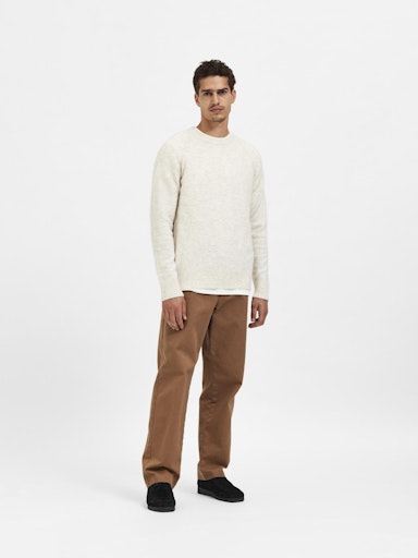 Pulls bruin Selected HOMME