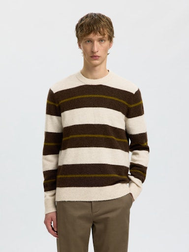 Pulls beige Selected HOMME