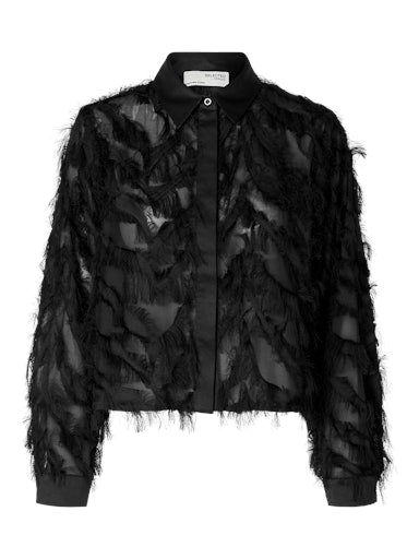 Blouses lange mouw zwart Selected FEMME