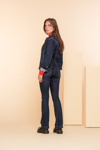 Jeans blauw Geisha