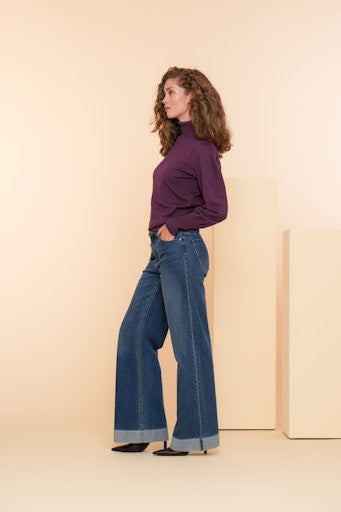 Jeans blauw Geisha