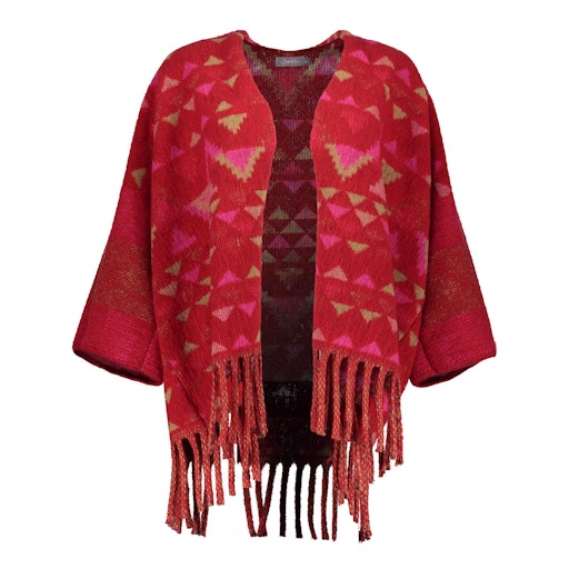 Poncho's rood Geisha