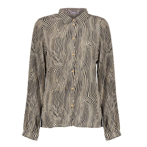 Blouses lange mouw multicolor Geisha