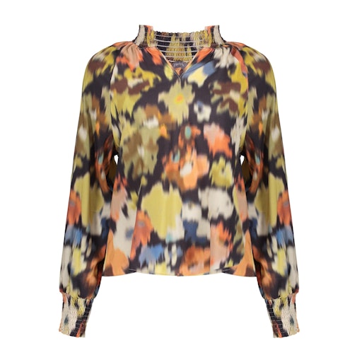 Blouses lange mouw multicolor Geisha