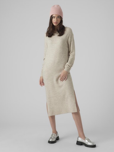 Jurken lange mouw beige VERO MODA