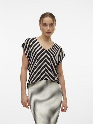 T-shirts korte mouw zwart VERO MODA