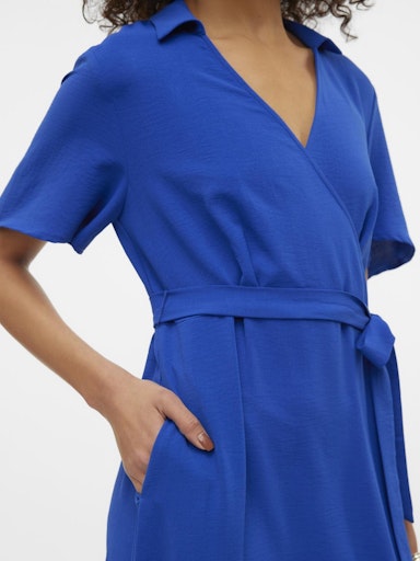 Jurken korte mouw blauw VERO MODA