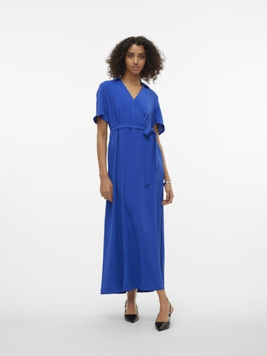Jurken korte mouw blauw VERO MODA