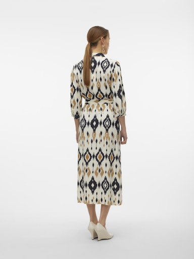 Jurken lange mouw beige VERO MODA