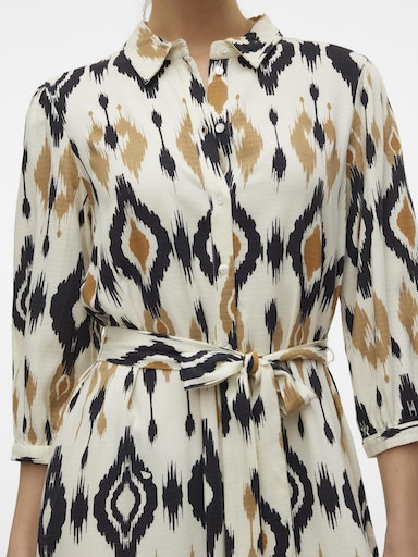 Jurken lange mouw beige VERO MODA