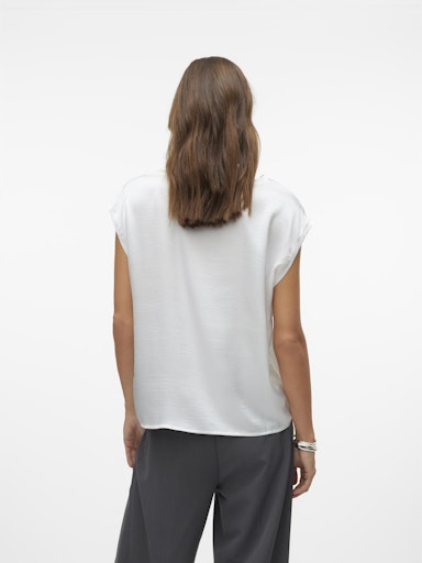 Blouses korte mouw wit VERO MODA