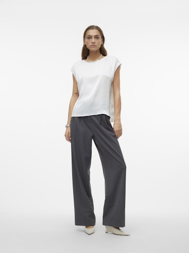 Blouses korte mouw wit VERO MODA
