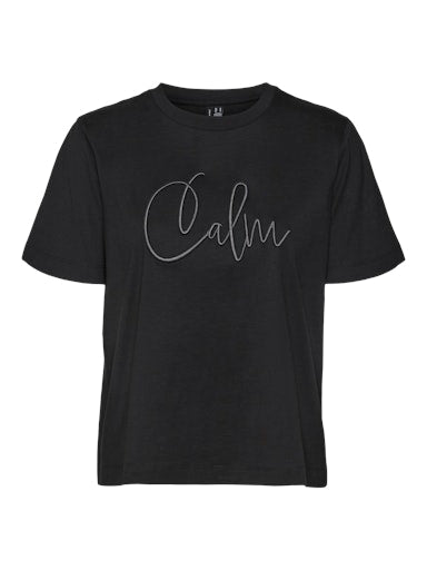 T-shirts korte mouw zwart VERO MODA