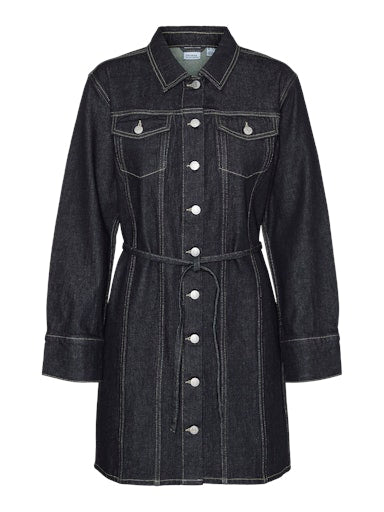 Jurken lange mouw blauw VERO MODA