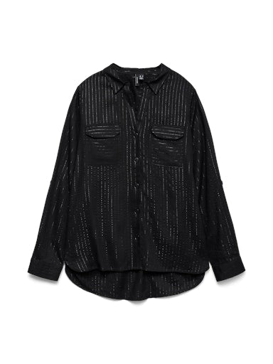 Blouses lange mouw zwart VERO MODA