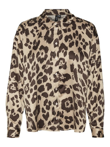 Blouses lange mouw grijs VERO MODA