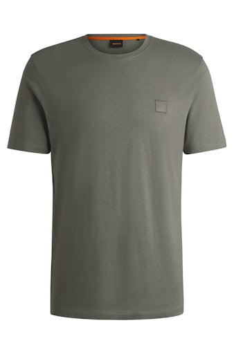 T-shirts korte mouw grijs Boss Men Black